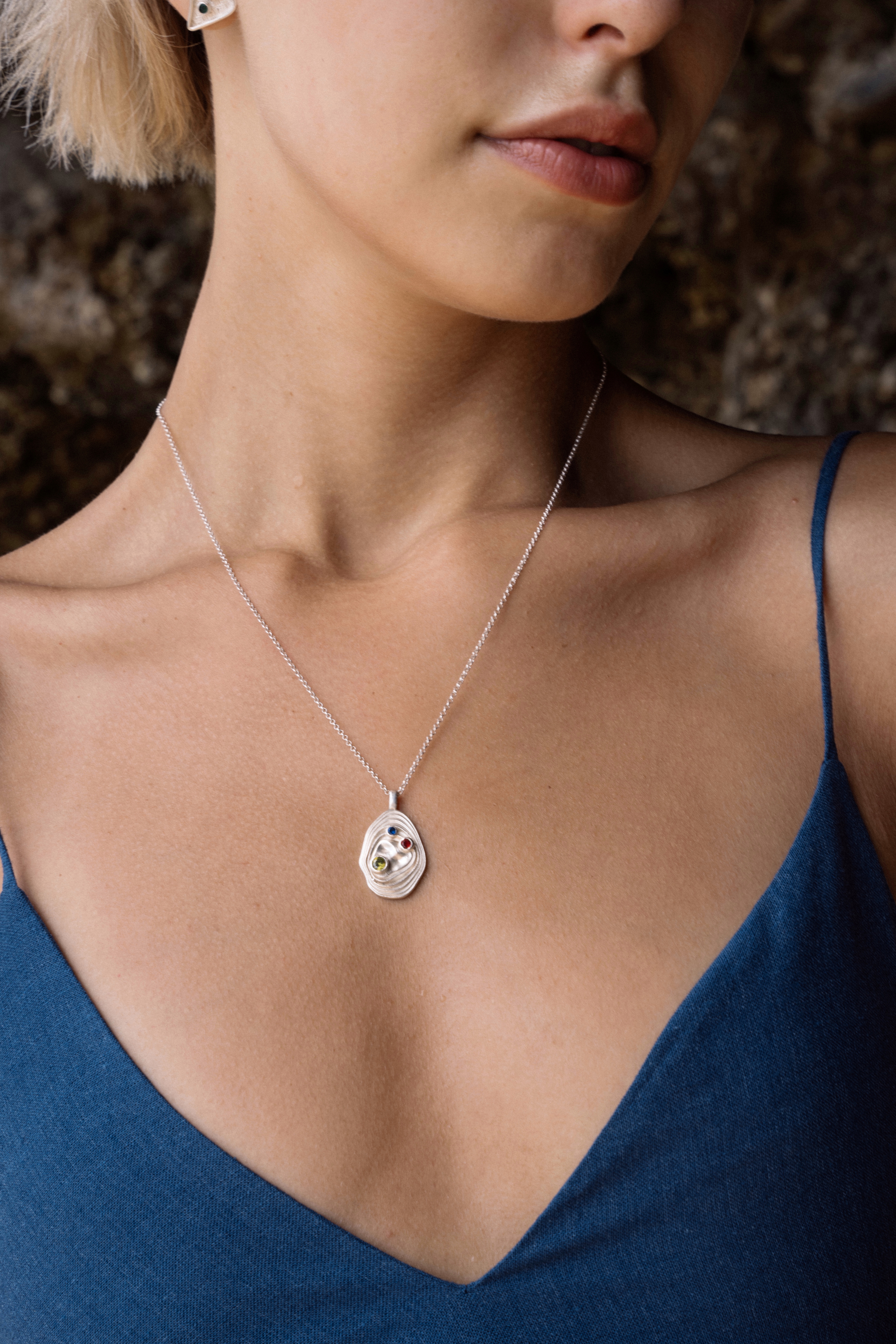 ვერცხლის ხელნაკეთი ყელსაბამი