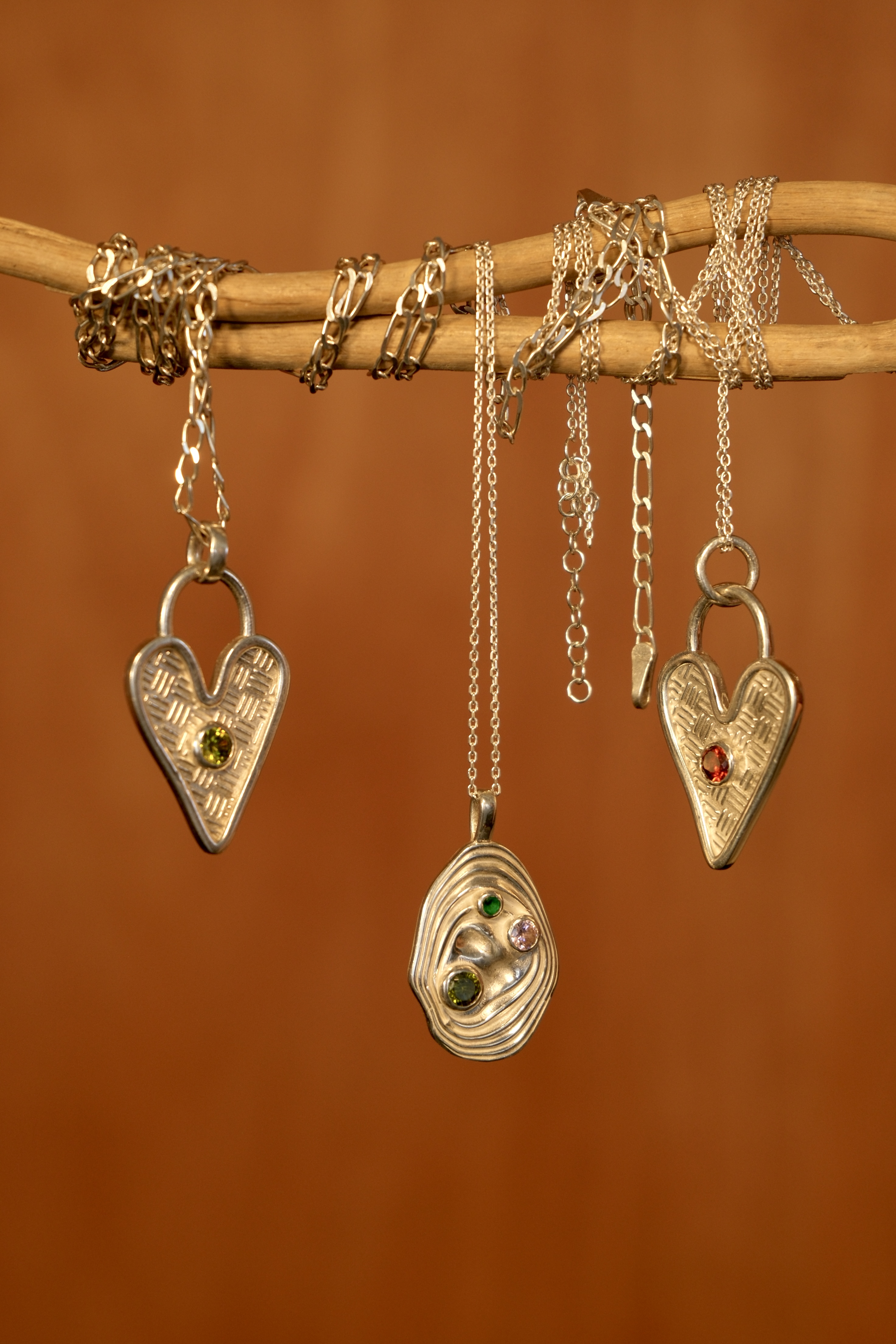 ვერცხლის ხელნაკეთი ყელსაბამი